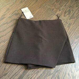 Zara Asymmetric Skort, XS